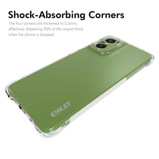 ENKAY Hat-Prince Transparent TPU Shockproof Phone Case