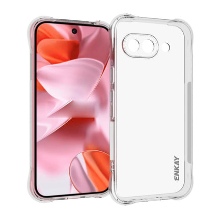 ENKAY Hat-Prince Transparent TPU Shockproof Phone Case, For Google Pixel 10a, For Google Pixel 9a, For Google Pixel 9 Pro, For Google Pixel 9, For Google Pixel 8a, For Google Pixel 8 Pro, For Google Pixel 8
