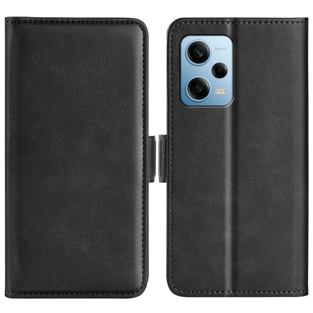 For Xiaomi Redmi Note 12 Pro 5G Global Dual-side Magnetic Buckle Horizontal Flip Leather Phone Case, For Xiaomi Redmi Note 12 Pro 5G Global