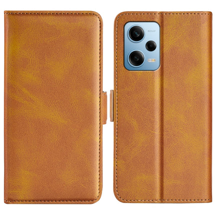 For Xiaomi Redmi Note 12 Pro 5G Global Dual-side Magnetic Buckle Horizontal Flip Leather Phone Case, For Xiaomi Redmi Note 12 Pro 5G Global