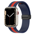 For Apple Watch Series 8&7 41mm / Midnight Blue +Red