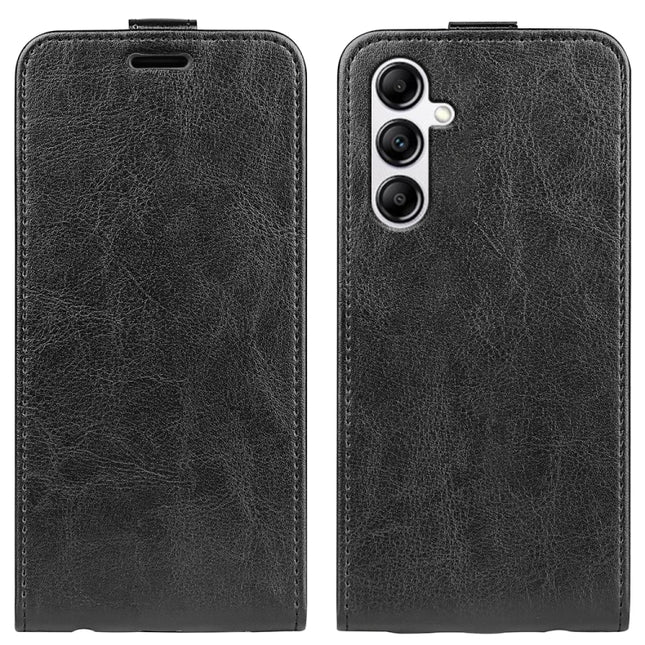 For Samsung Galaxy A34 5G R64 Texture Vertical Flip Leather Phone Case, For Samsung Galaxy A34 5G