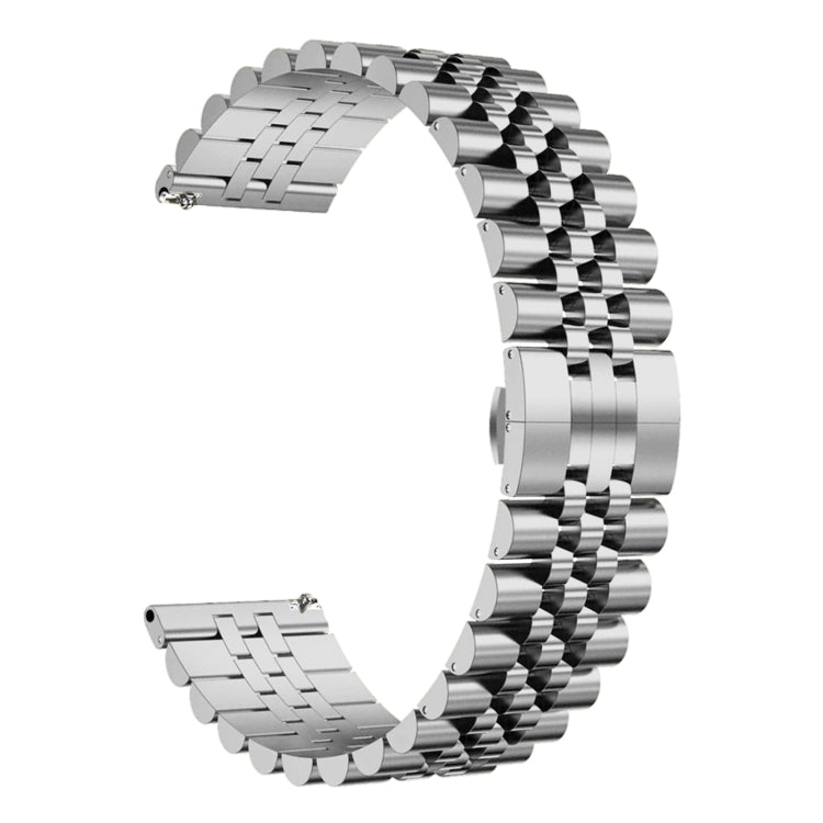Five Bull Half Round Stainless Steel Watch Band + Strap Removal Tool, For Huawei Watch GT3 Pro 46mm, For Huawei Watch GT Runner, For Huawei Watch GT3 46mm