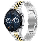 For Huawei Watch GT3 46mm / Silver+Gold