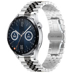 For Huawei Watch GT3 46mm / Silver+Black