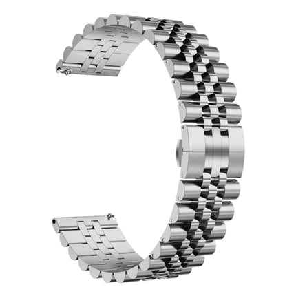 Five Bull Half Round Stainless Steel Watch Band + Strap Removal Tool, For Huawei Watch 3 / 3 Pro, For Huawei Watch GT2 Pro / GT 2e, For Huawei Watch GT 42mm/46mm / GT2 46mm
