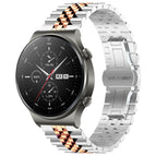 For Huawei Watch GT2 Pro / GT 2e / Silver+Rose Gold