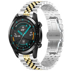 For Huawei Watch GT 42mm/46mm / GT2 46mm / Silver+Gold