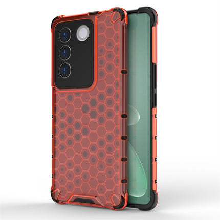 For vivo V27 / V27 Pro Shockproof Honeycomb Phone Case, For vivo V27 / V27 Pro, For vivo V27e