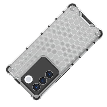 For vivo V27 / V27 Pro Shockproof Honeycomb Phone Case, For vivo V27 / V27 Pro, For vivo V27e
