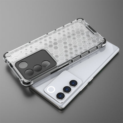 For vivo V27 / V27 Pro Shockproof Honeycomb Phone Case, For vivo V27 / V27 Pro, For vivo V27e
