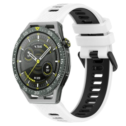 22mm Sports Two-Color Silicone Watch Band, For Huawei Watch GT3 SE, For Huawei Watch GT3 Pro 46mm