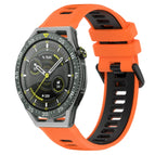 For Huawei Watch GT3 SE / Orange+Black