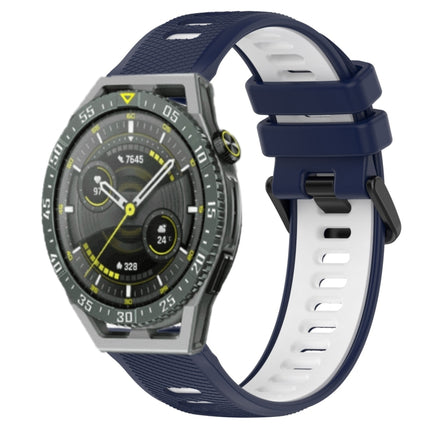 22mm Sports Two-Color Silicone Watch Band, For Huawei Watch GT3 SE, For Huawei Watch GT3 Pro 46mm