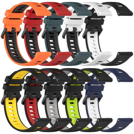 22mm Sports Two-Color Silicone Watch Band, For Huawei Watch 3 Pro, For Huawei GT2 Pro