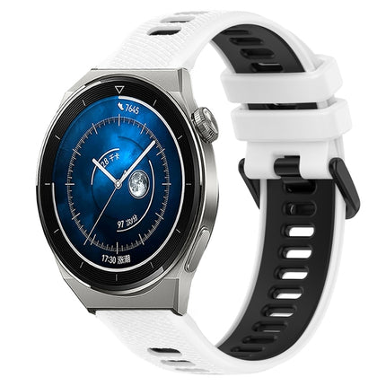 22mm Sports Two-Color Silicone Watch Band, For Huawei Watch GT3 SE, For Huawei Watch GT3 Pro 46mm