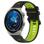 For Huawei Watch GT3 Pro 46mm / Black+Green