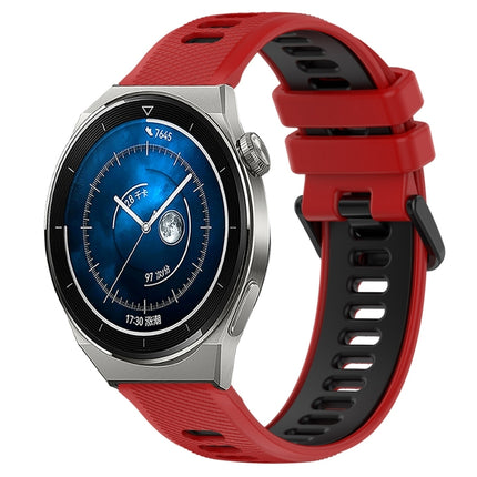22mm Sports Two-Color Silicone Watch Band, For Huawei Watch GT3 SE, For Huawei Watch GT3 Pro 46mm