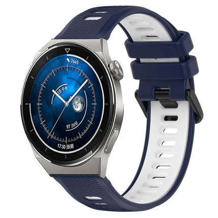 22mm Sports Two-Color Silicone Watch Band, For Huawei Watch GT3 SE, For Huawei Watch GT3 Pro 46mm