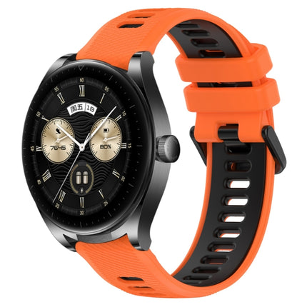 22mm Sports Two-Color Silicone Watch Band, For Huawei Watch Buds, For Huawei Watch GT3 46mm