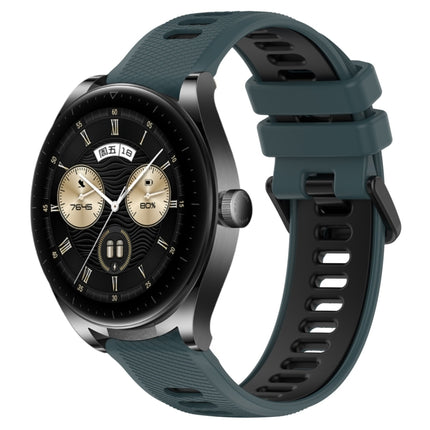 22mm Sports Two-Color Silicone Watch Band, For Huawei Watch Buds, For Huawei Watch GT3 46mm
