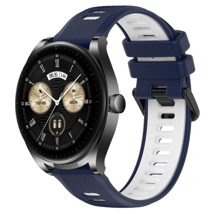 22mm Sports Two-Color Silicone Watch Band, For Huawei Watch Buds, For Huawei Watch GT3 46mm