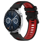 For Huawei Watch GT3 46mm / Black+Red