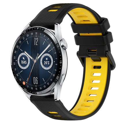 22mm Sports Two-Color Silicone Watch Band, For Huawei Watch Buds, For Huawei Watch GT3 46mm