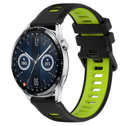22mm Sports Two-Color Silicone Watch Band, For Huawei Watch Buds, For Huawei Watch GT3 46mm