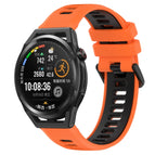 For Huawei Watch GT Runner / Orange+Black
