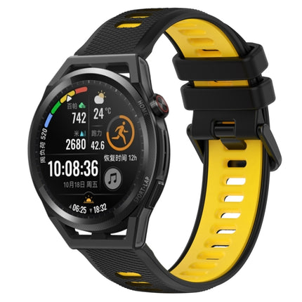 22mm Sports Two-Color Silicone Watch Band, For Huawei Watch GT Runner, For Huawei Watch 3