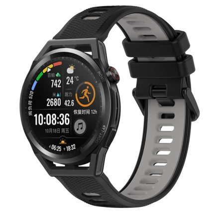 22mm Sports Two-Color Silicone Watch Band, For Huawei Watch GT Runner, For Huawei Watch 3