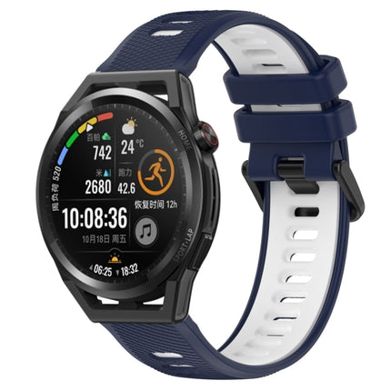 22mm Sports Two-Color Silicone Watch Band, For Huawei Watch GT Runner, For Huawei Watch 3