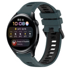 For Huawei Watch 3 / Olive Green+Black
