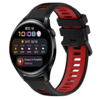 For Huawei Watch 3 / Black+Red