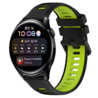 For Huawei Watch 3 / Black+Green