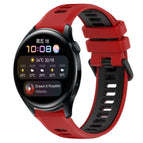 For Huawei Watch 3 / Red+Black