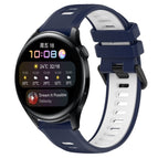 For Huawei Watch 3 / Midnight Blue+White