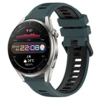 For Huawei Watch 3 Pro / Olive Green+Black