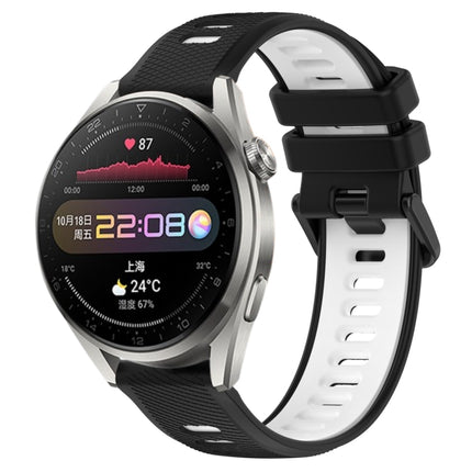 22mm Sports Two-Color Silicone Watch Band, For Huawei Watch 3 Pro, For Huawei GT2 Pro