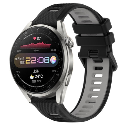22mm Sports Two-Color Silicone Watch Band, For Huawei Watch 3 Pro, For Huawei GT2 Pro