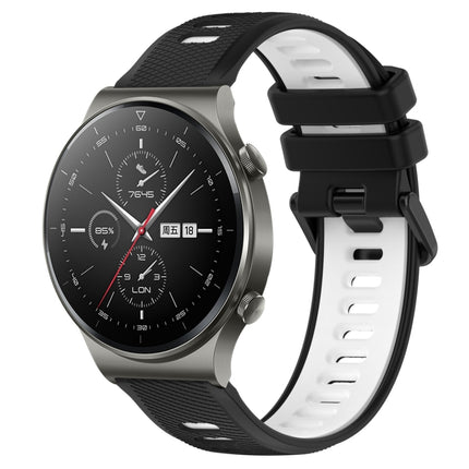 22mm Sports Two-Color Silicone Watch Band, For Huawei Watch 3 Pro, For Huawei GT2 Pro