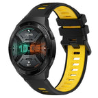 For Huawei Watch GT 2E / Black+Yellow