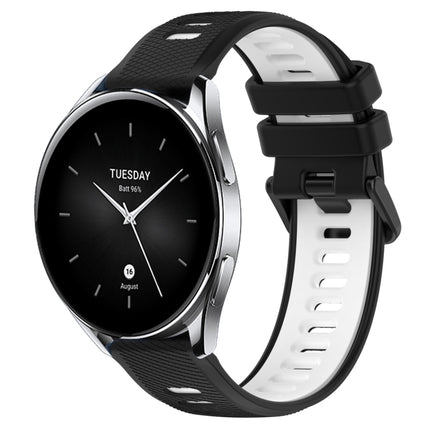 22mm Sports Two-Color Silicone Watch Band, For Xiaomi Watch S2 42mm, For Xiaomi Watch S2 46mm