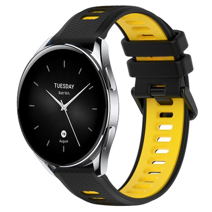 22mm Sports Two-Color Silicone Watch Band, For Xiaomi Watch S2 42mm, For Xiaomi Watch S2 46mm