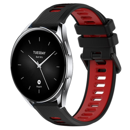 22mm Sports Two-Color Silicone Watch Band, For Xiaomi Watch S2 42mm, For Xiaomi Watch S2 46mm