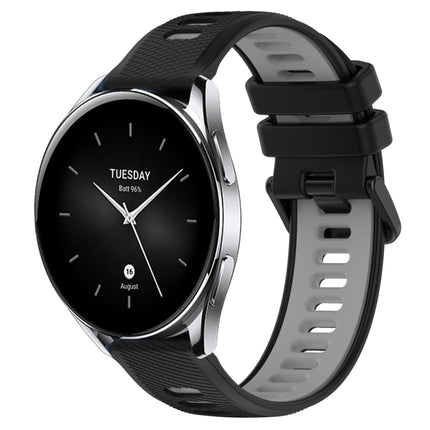 22mm Sports Two-Color Silicone Watch Band, For Xiaomi Watch S2 42mm, For Xiaomi Watch S2 46mm