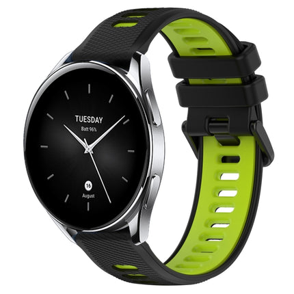 22mm Sports Two-Color Silicone Watch Band, For Xiaomi Watch S2 42mm, For Xiaomi Watch S2 46mm