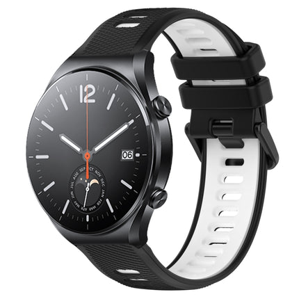 22mm Sports Two-Color Silicone Watch Band, For Xiaomi MI Watch S1, For Xiaomi MI Watch S1 Pro