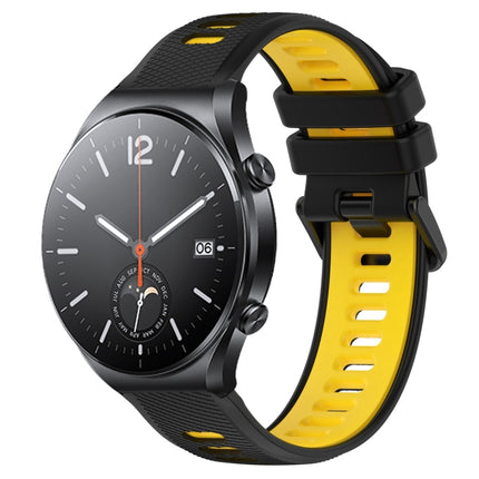 22mm Sports Two-Color Silicone Watch Band, For Xiaomi MI Watch S1, For Xiaomi MI Watch S1 Pro